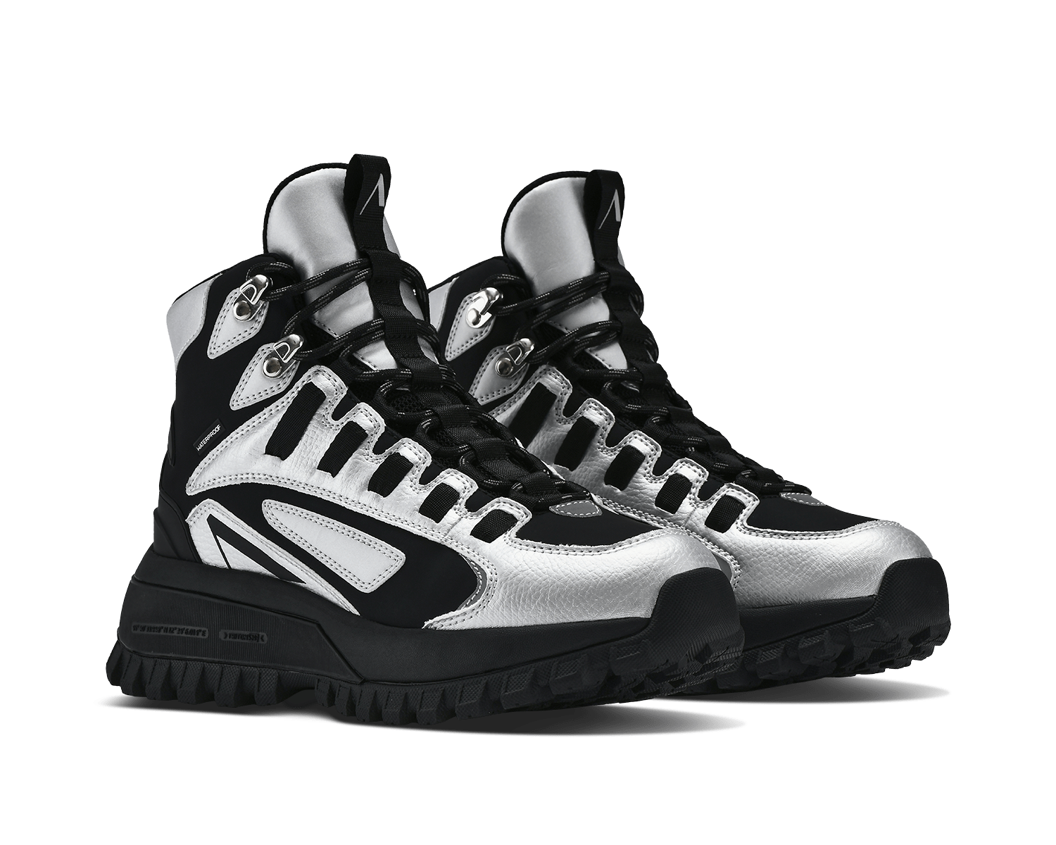 ARKK Essential Line Apaze Hightop | Black Silver | Women Apaze Hightop